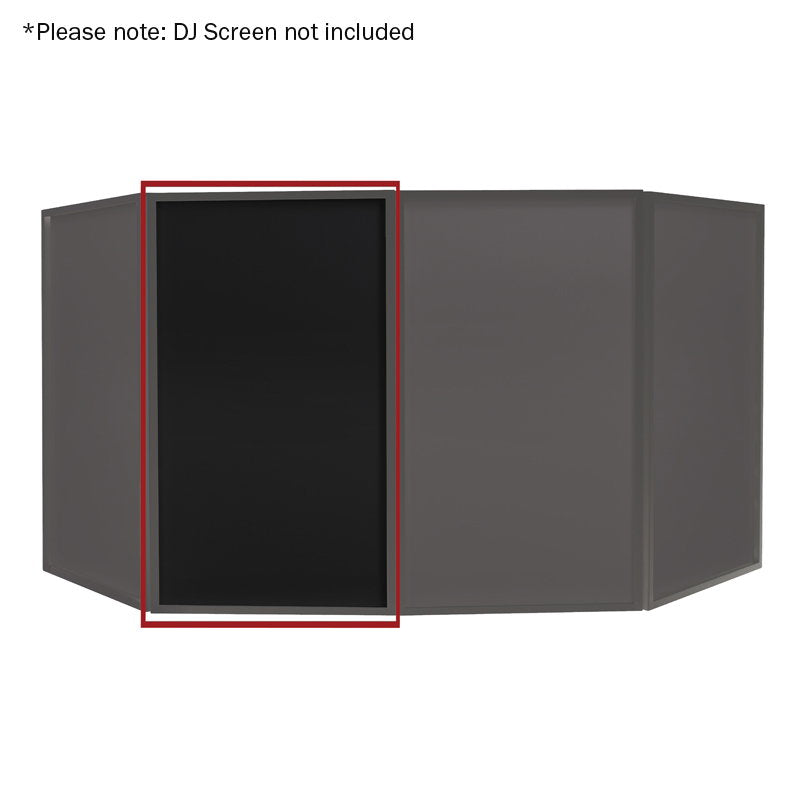 Equinox DJ Screen Black Replacement Lycra Cloth (Single) - Main View