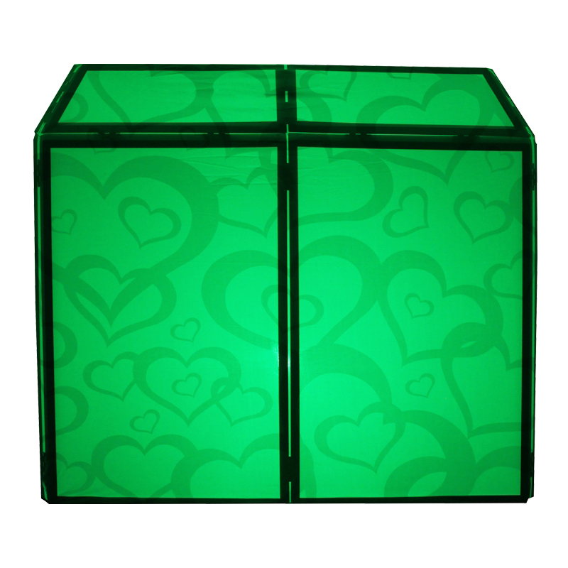 Equinox DJ Booth Heart Design Lycra - Alternate View 10
