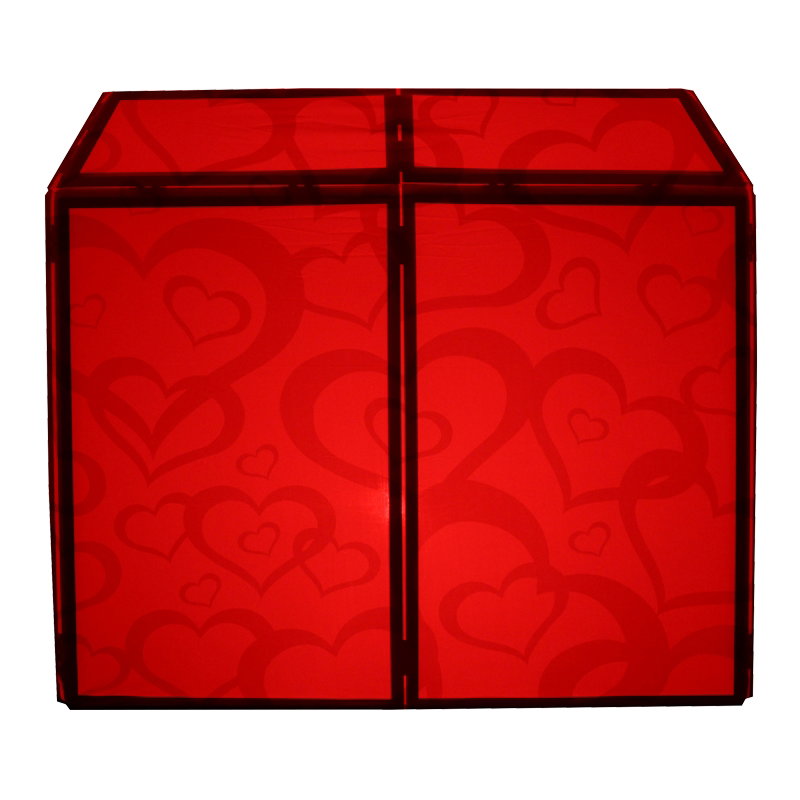 Equinox DJ Booth Heart Design Lycra - Alternate View 6
