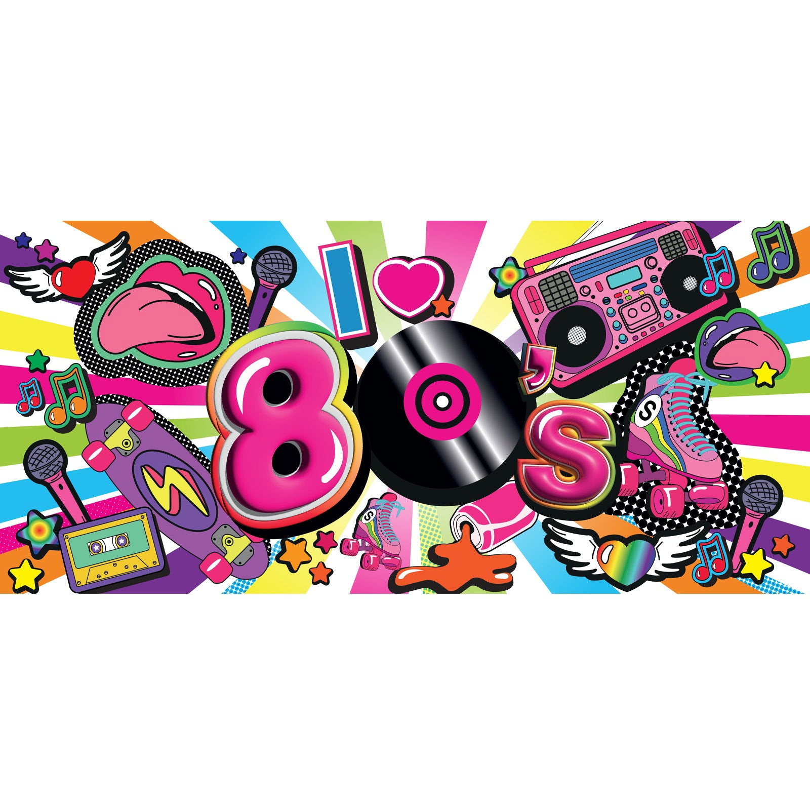 Equinox 80s Design Lycra - Main View