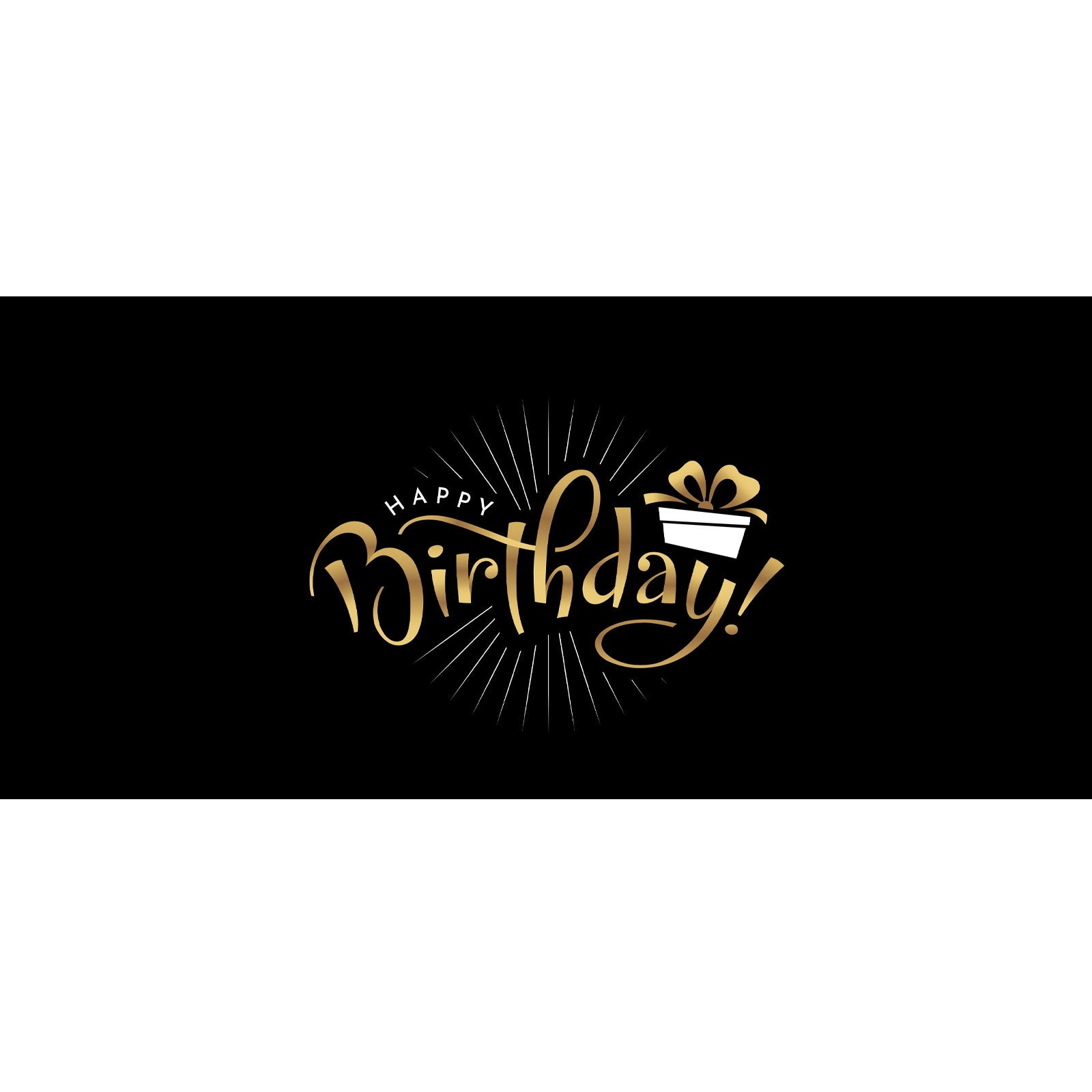 Equinox Happy Birthday Design Lycra - Main View