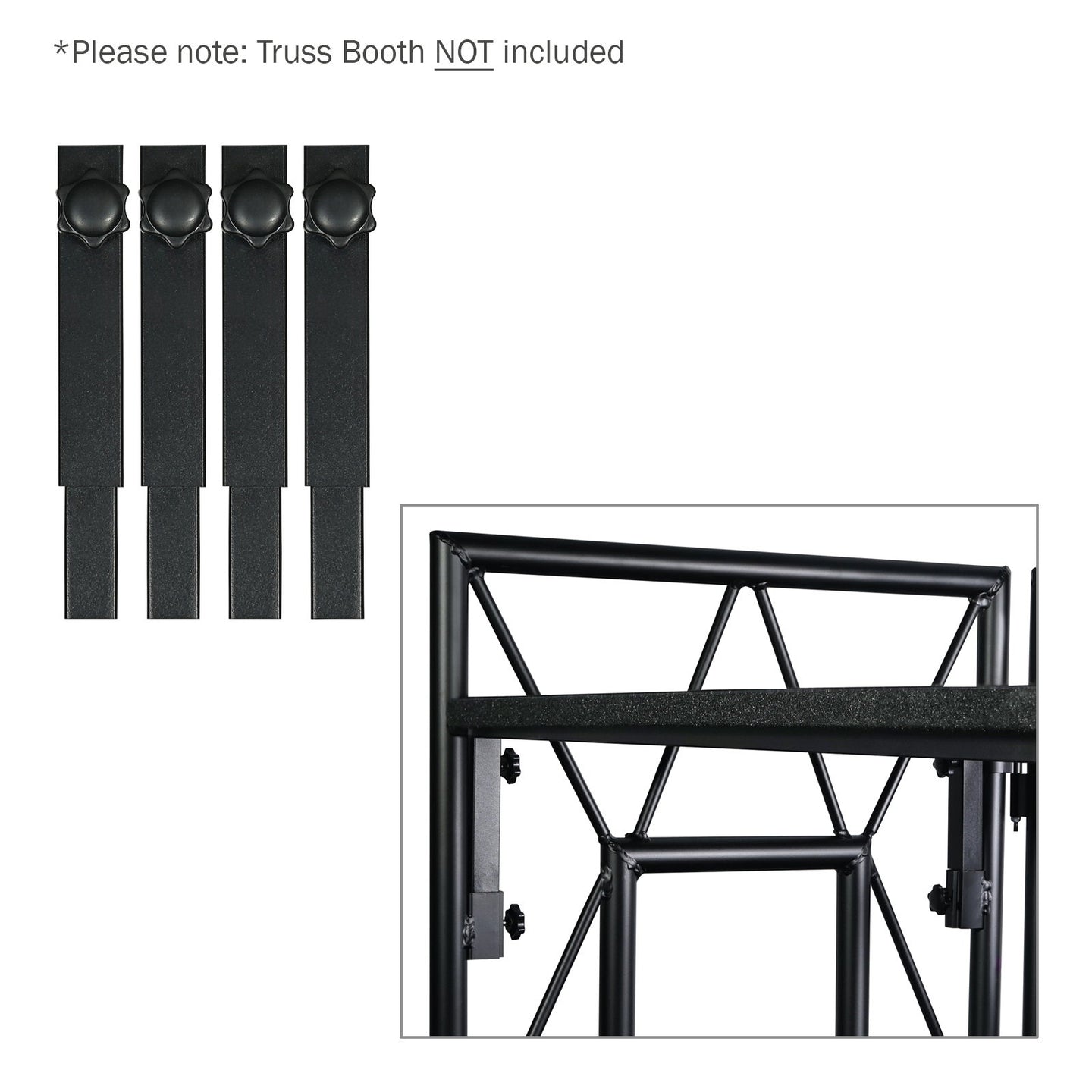 Equinox Truss Booth Shelf Extension Kit - Alternate View 3
