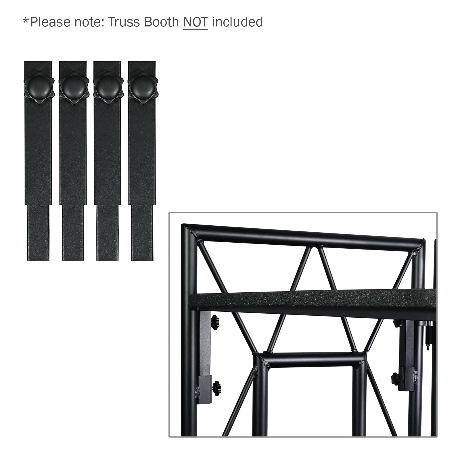 Equinox Truss Booth Shelf Extension Kit - Alternate View 3