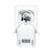 Equinox Helix Roller XP 150W Barrel (White Housing) - Alternate View 5