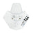 Equinox Helix Evo XP 150W Barrel (White Housing) - Back Panel and Connections