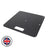 Equinox Pipe and Drape Black Steel Base Plate (Requires Spigot) - Back Panel and Connections