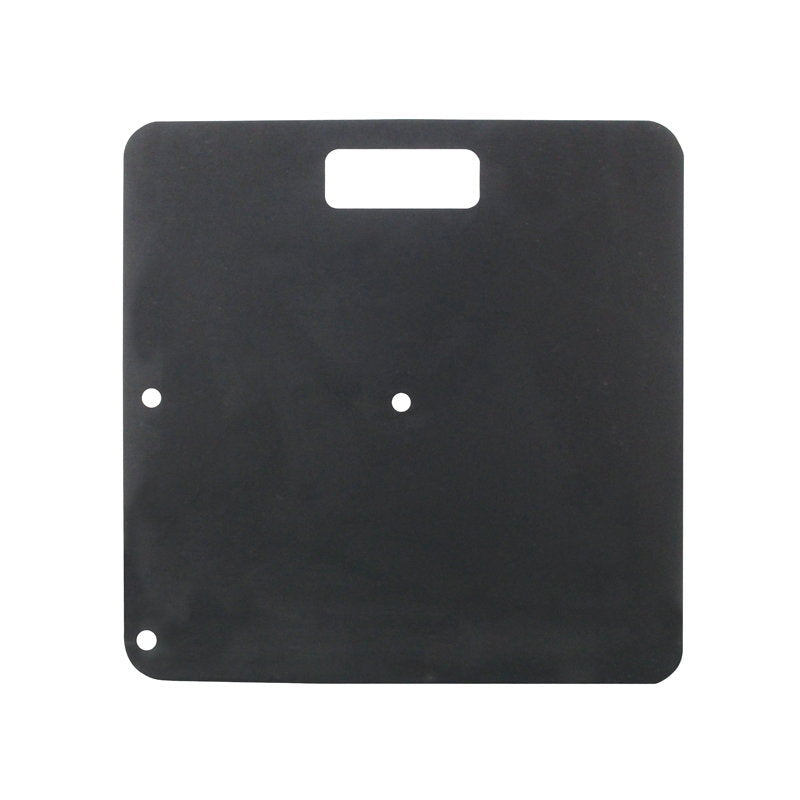 Equinox Pipe and Drape Black Steel Base Plate (Requires Spigot) - Alternate View 1