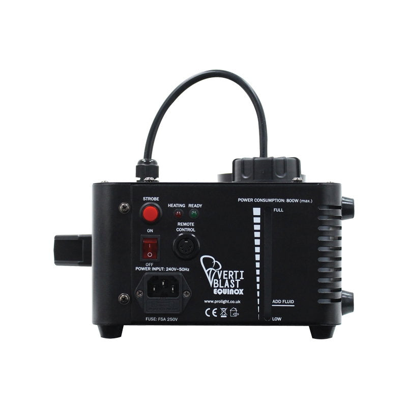 Equinox Verti Blast Vertical Smoke Machine - Alternate View 6