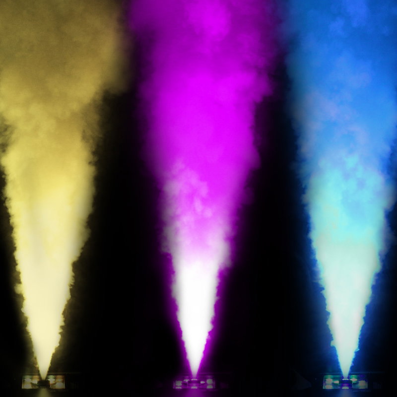 Equinox Verti Jet Vertical Smoke Machine - Back Panel and Connections