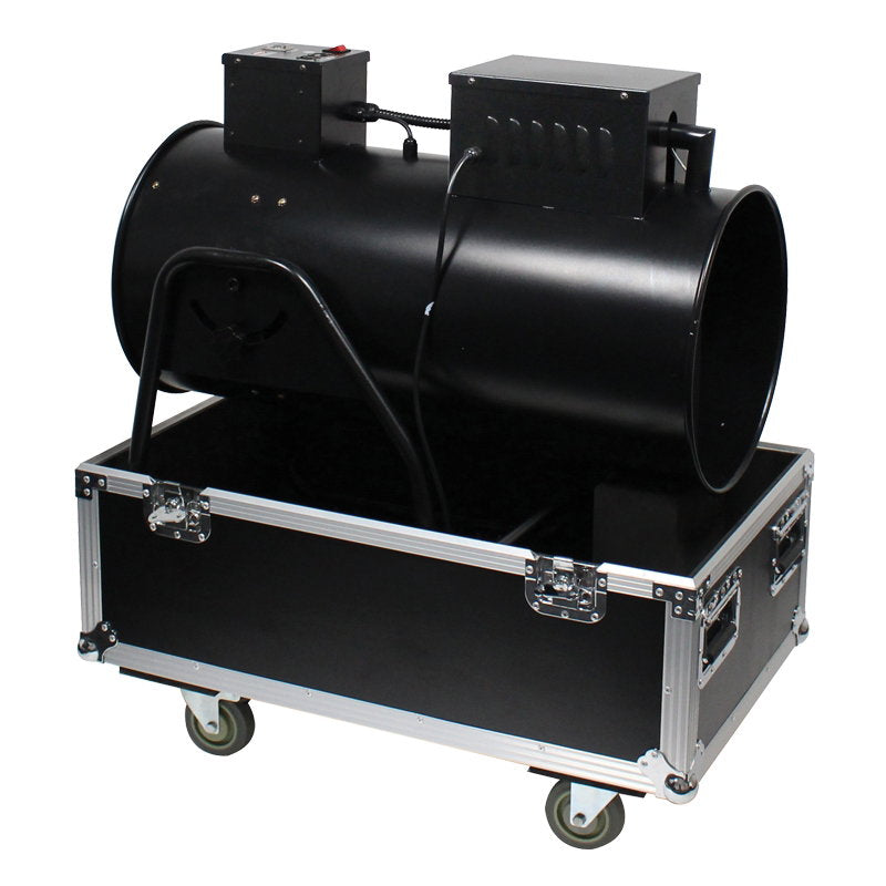 Equinox Avalanche Snow Machine - Back Panel and Connections