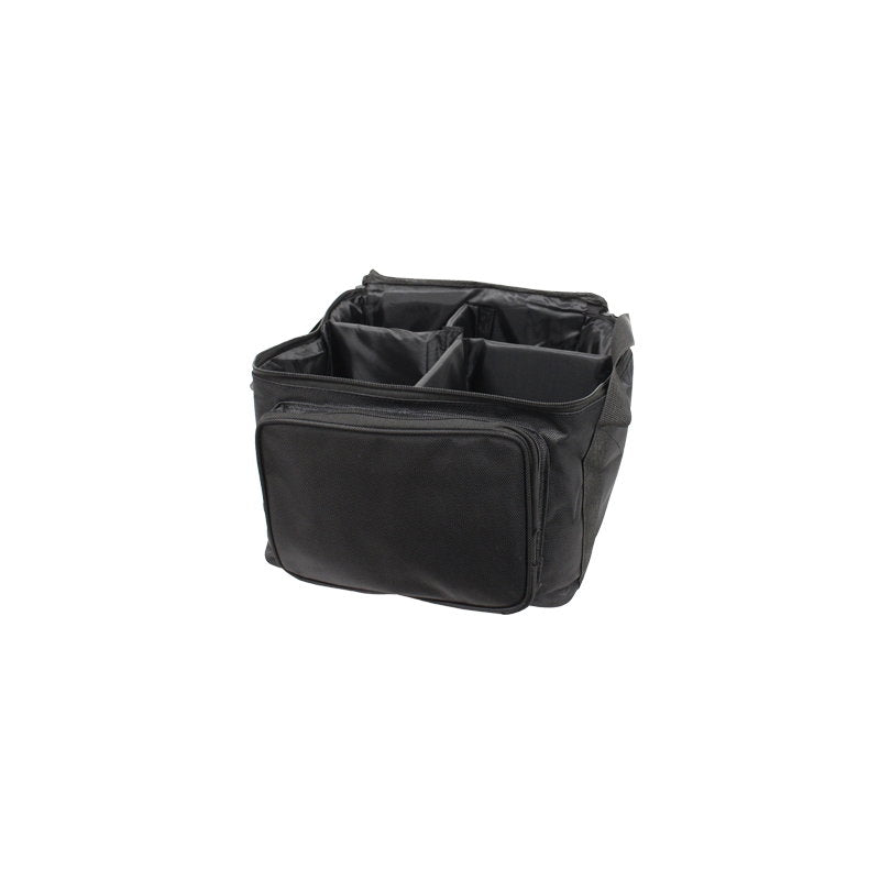 Equinox GB 381 Universal Uplighter Gear Bag - Back Panel and Connections
