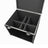 Equinox 4 Way Stage Par CZ200 Flight Case - Back Panel and Connections
