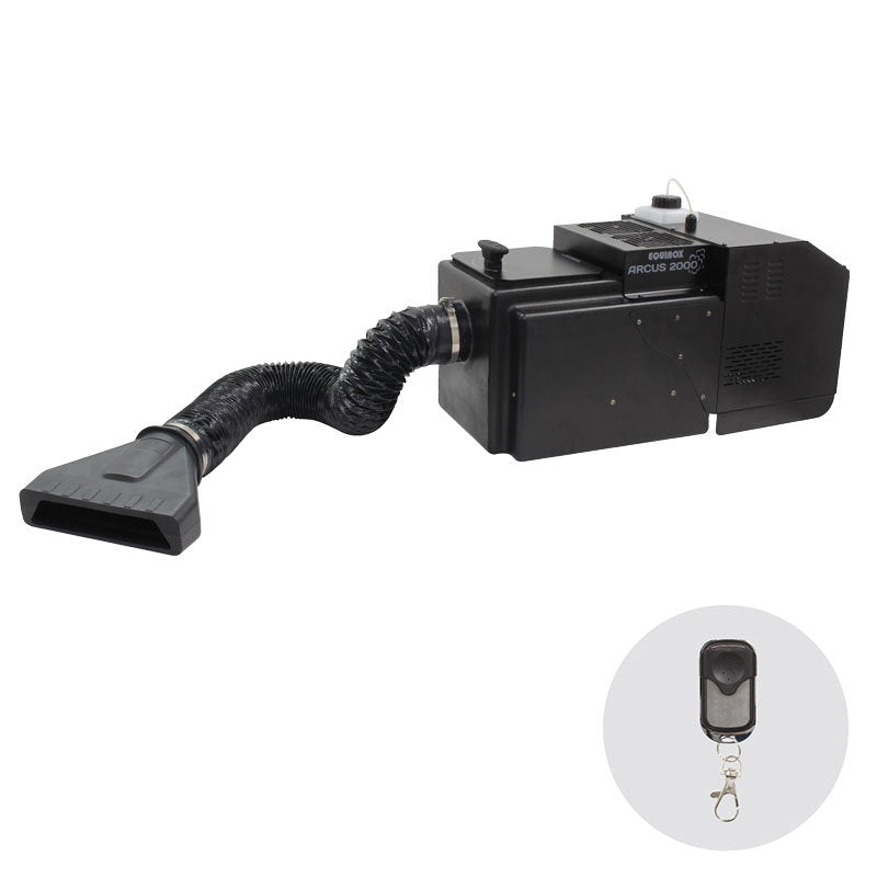 Equinox Arcus 2000 Low Fog Machine - Back Panel and Connections
