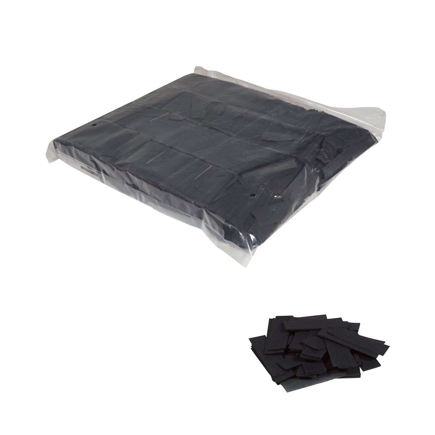 Equinox Loose Confetti 17 x 55mm - Black 1kg - Main View