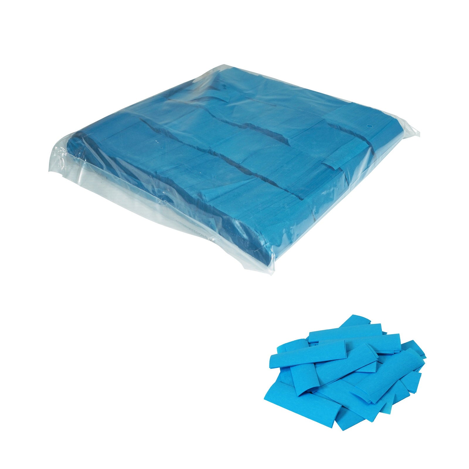 Equinox Loose Confetti 17 x 55mm - Light Blue 1kg - Main View