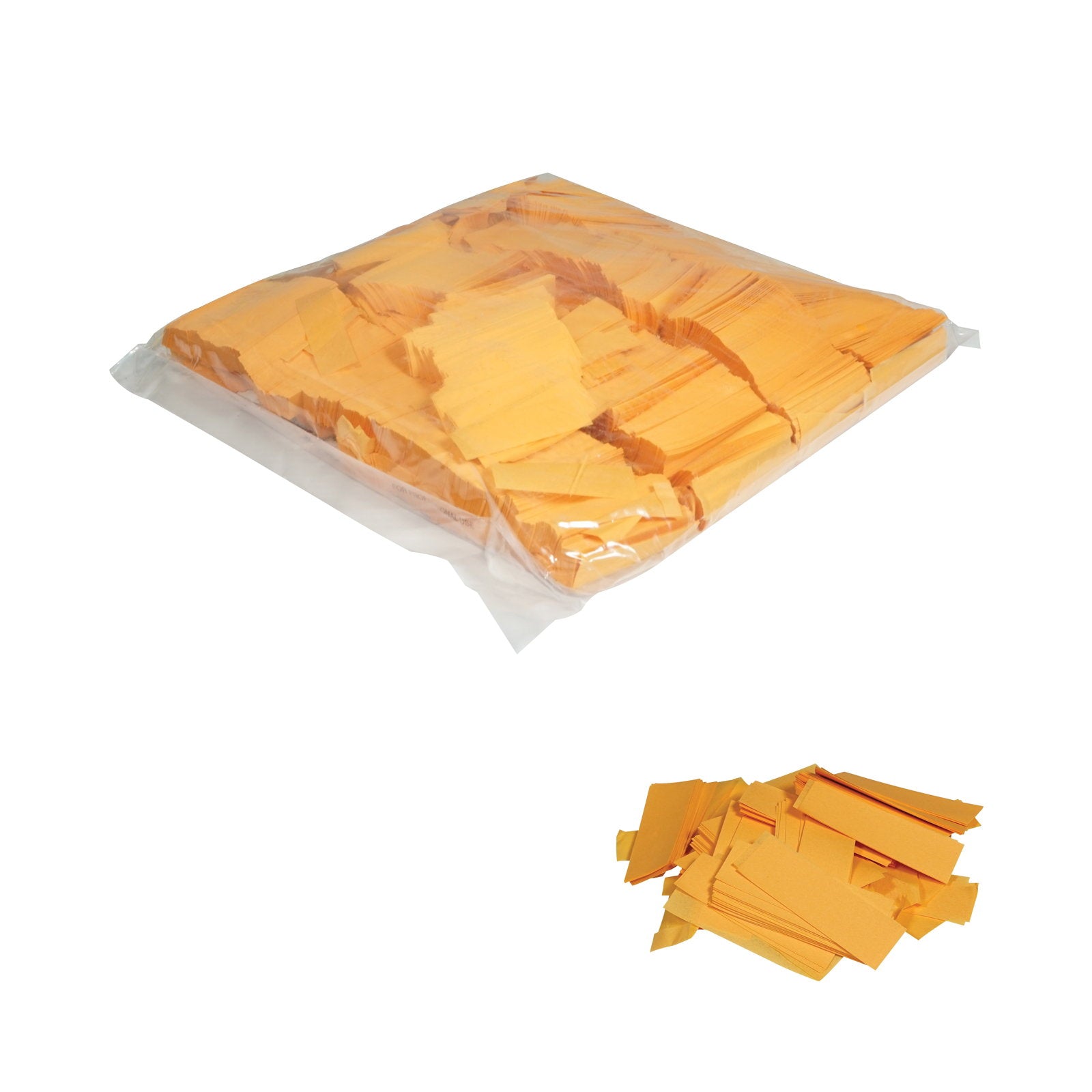 Equinox Loose Confetti 17 x 55mm - Orange 1kg - Main View