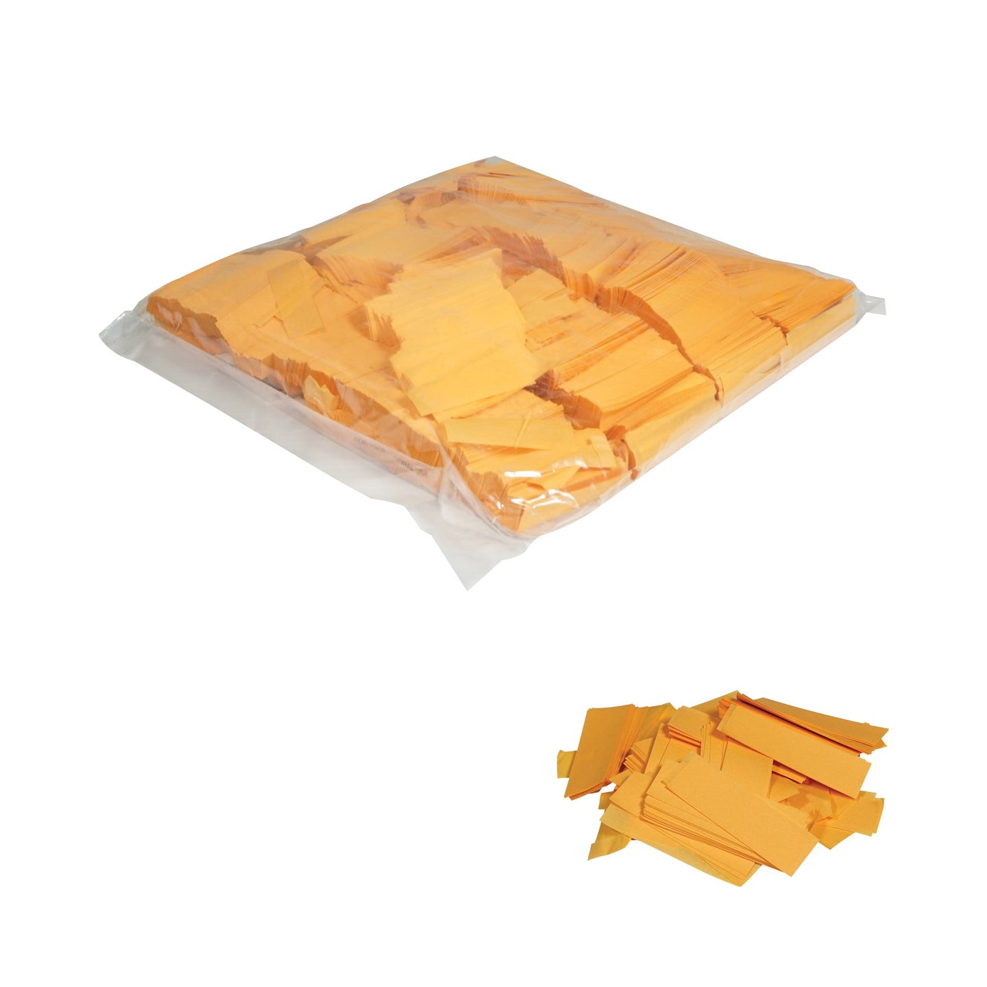 Equinox Loose Confetti 17 x 55mm - Orange 1kg - Main View