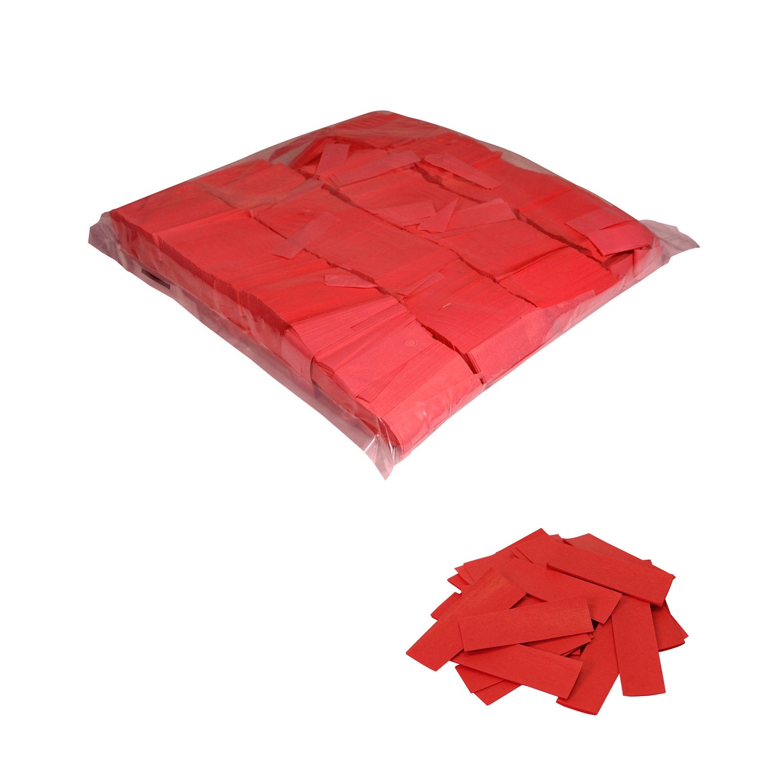 Equinox Loose Confetti 17 x 55mm - Red 1kg - Main View