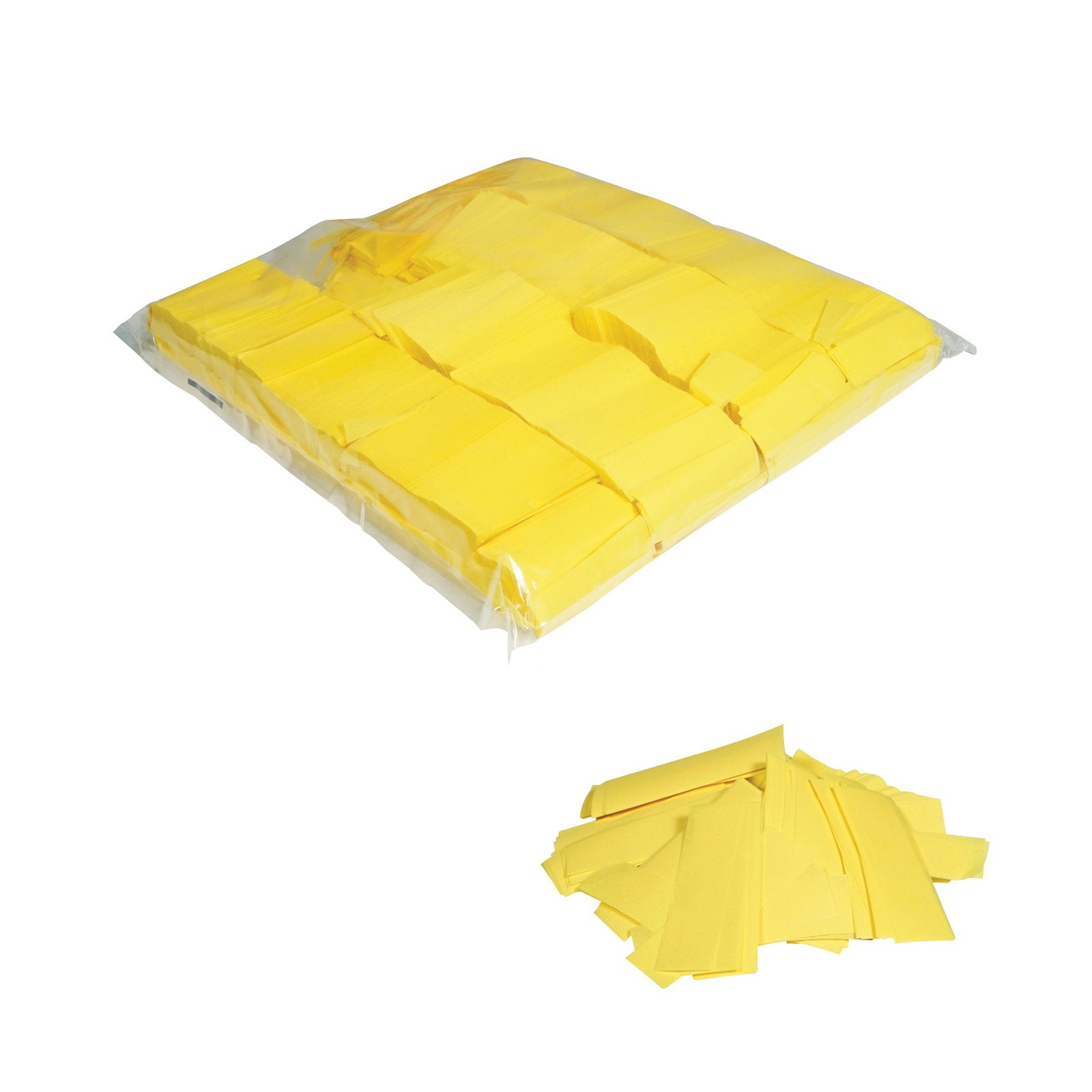 Equinox Loose Confetti 17 x 55mm - Yellow 1kg - Main View