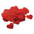 Equinox Loose Confetti Hearts 55mmØ - Metallic Red 1kg - Main View