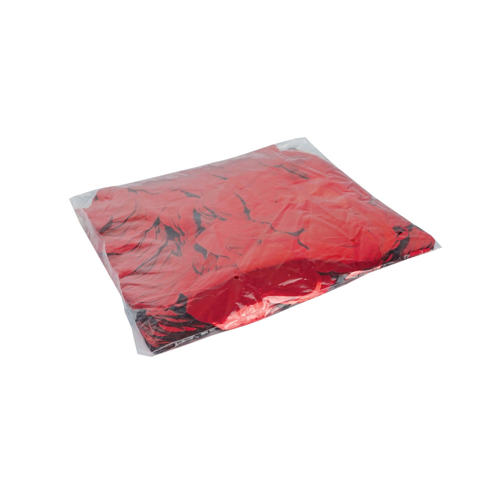 Equinox Loose Confetti Hearts 55mmØ - Metallic Red 1kg - Alternate View 1