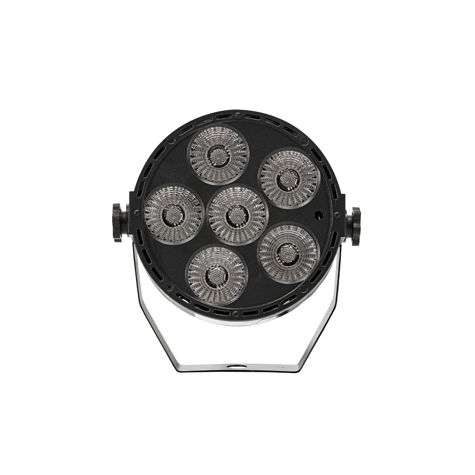 Equinox MicroPar Quad - Back Panel and Connections