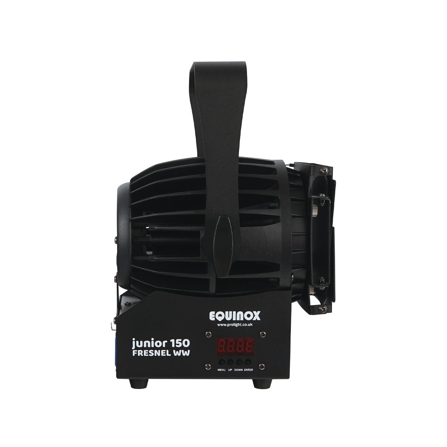 Equinox Junior 150 Fresnel WW - Back Panel and Connections