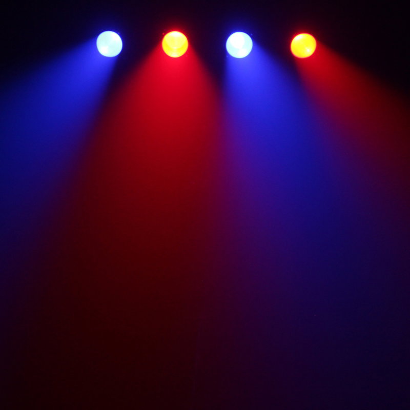 Equinox Gigabar MKII 4 x 30W RGB COB Bar System - Back Panel and Connections