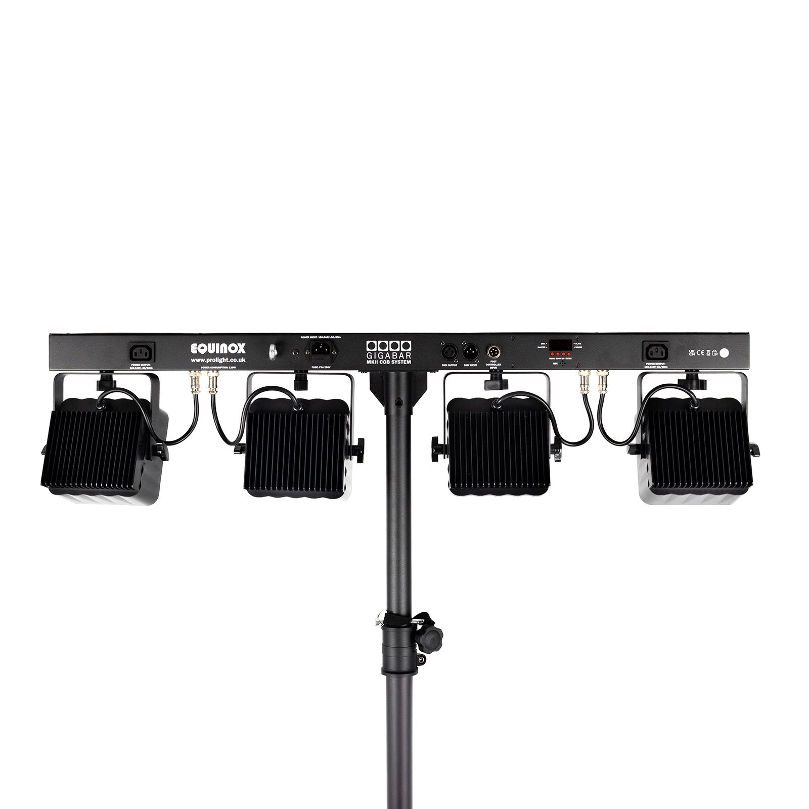 Equinox Gigabar MKII 4 x 30W RGB COB Bar System - Alternate View 1