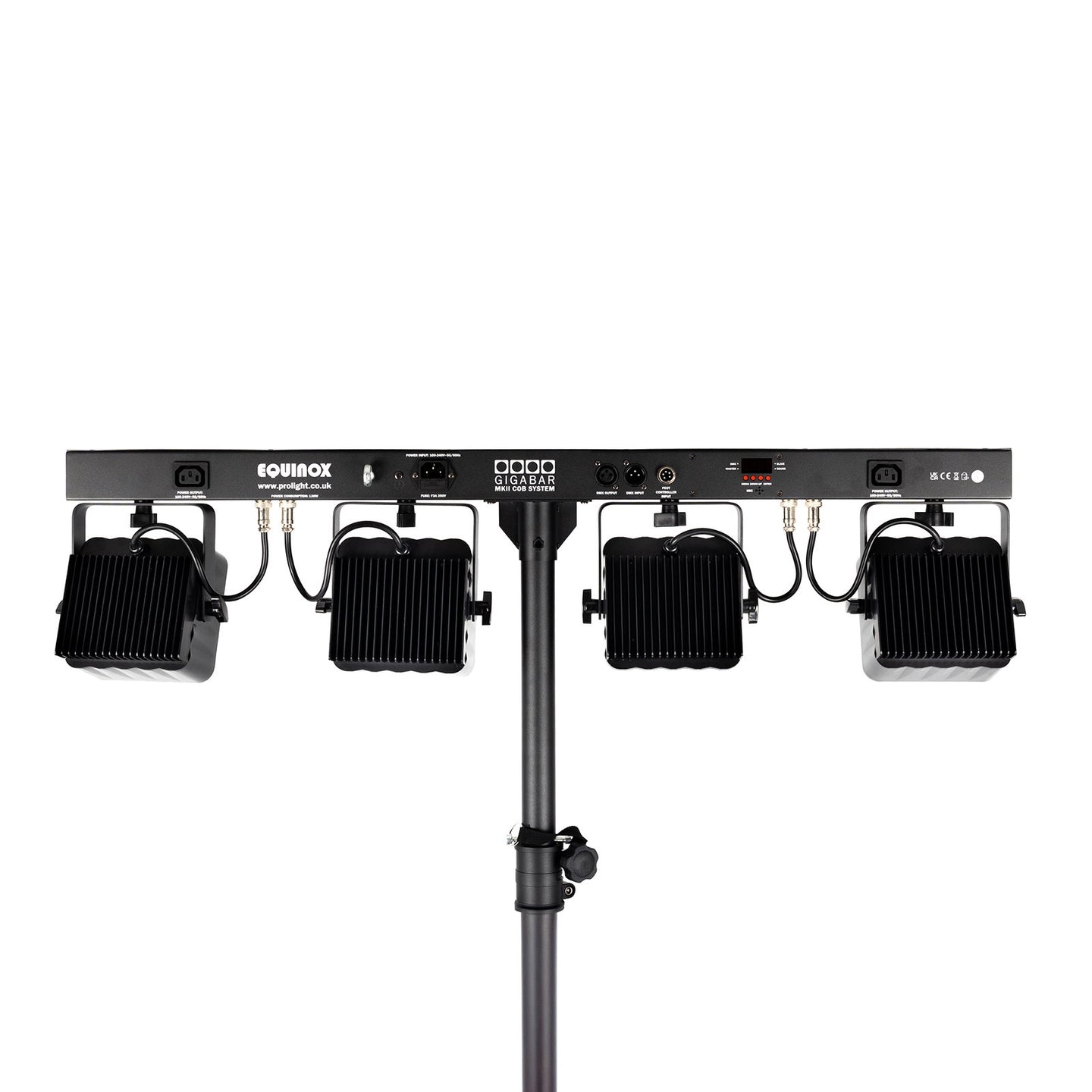 Equinox Gigabar MKII 4 x 30W RGB COB Bar System - Alternate View 1