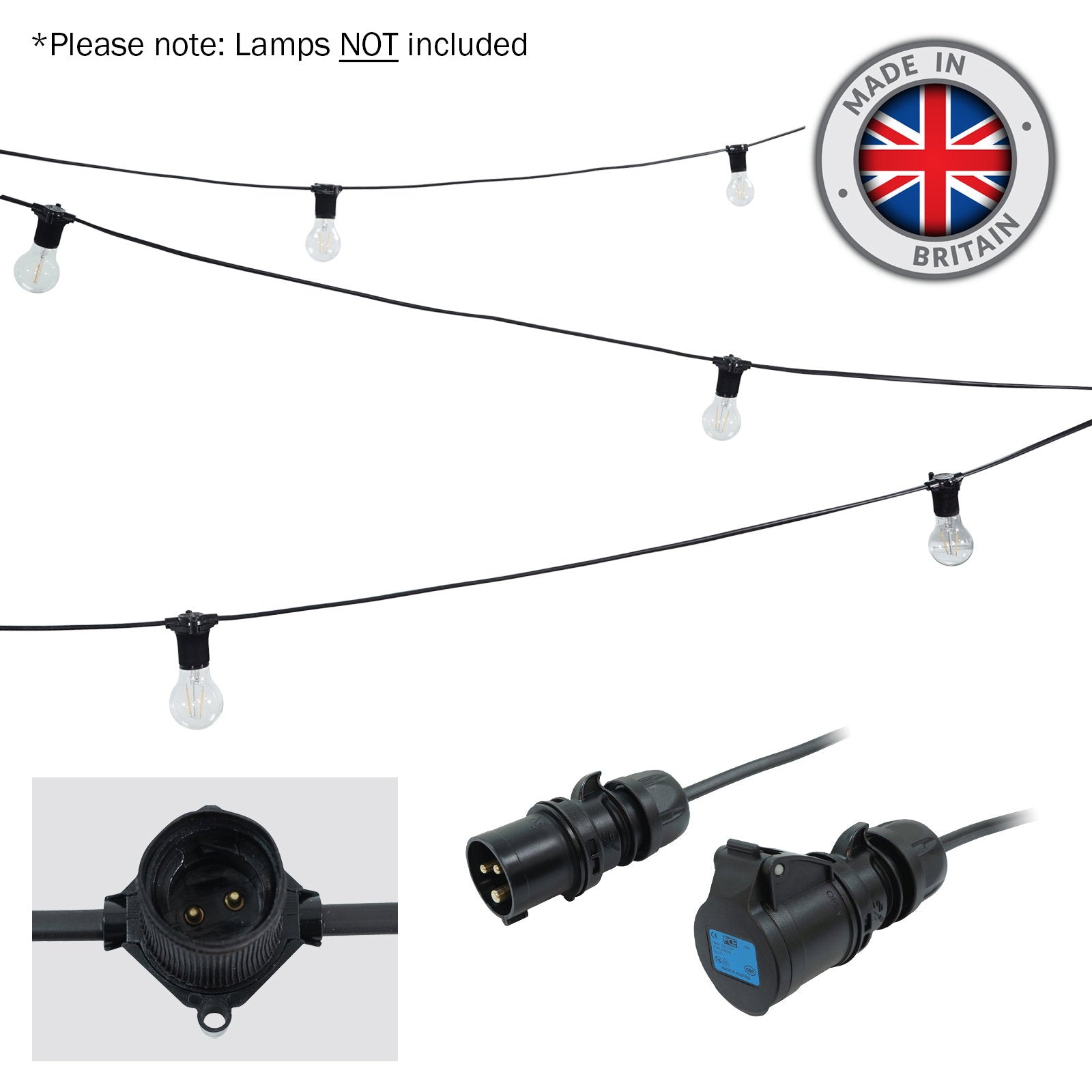 PCE 50m BC Festoon 1m Spacing - Alternate View 5