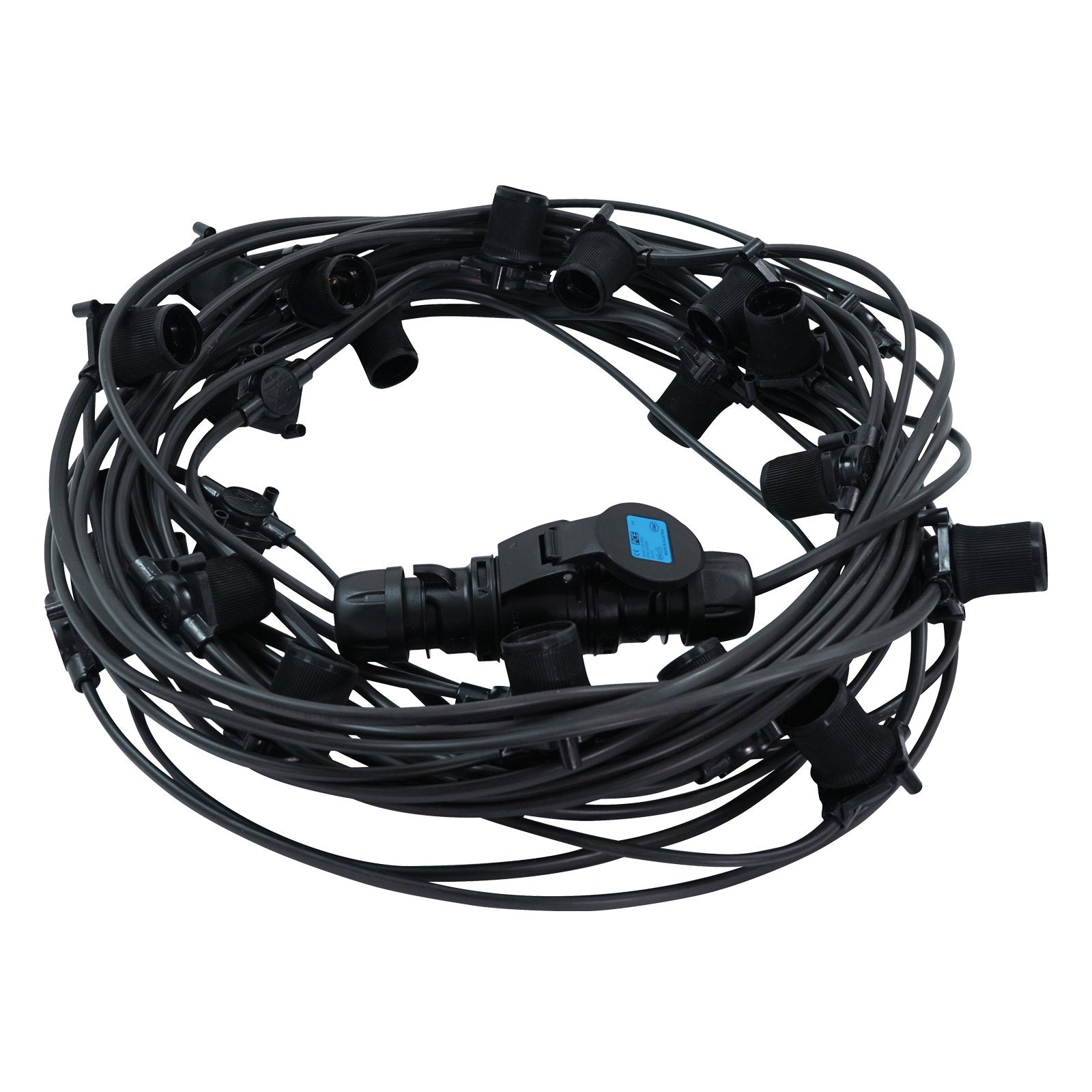 PCE 10m ES Festoon 0.3m Spacing - Back Panel and Connections