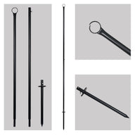 Elumen8 3.6m HD Festoon Pole - Back Panel and Connections