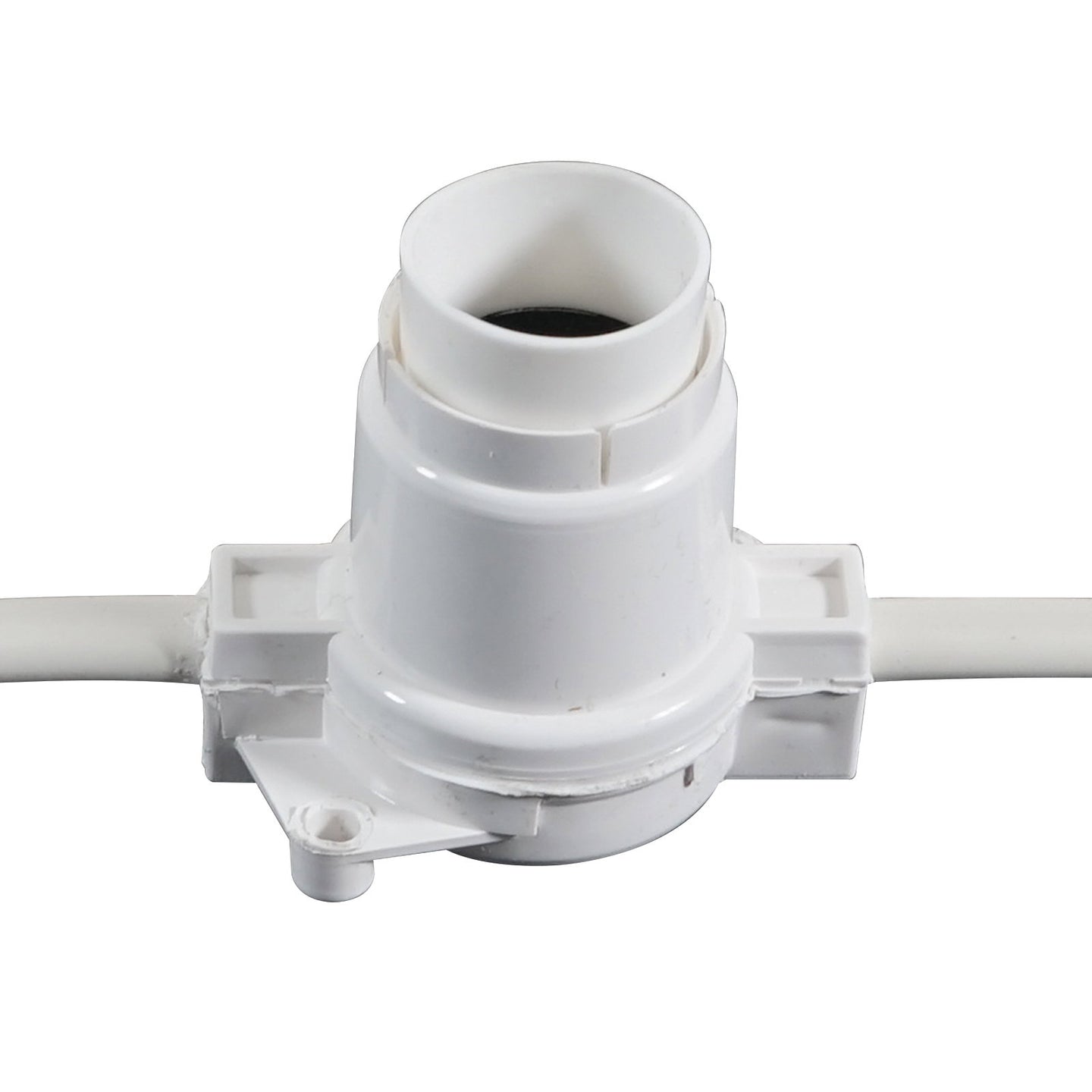 Elumen8 25m BC Heavy Duty White Rubber Festoon 0.33m Spacing - Alternate View 5