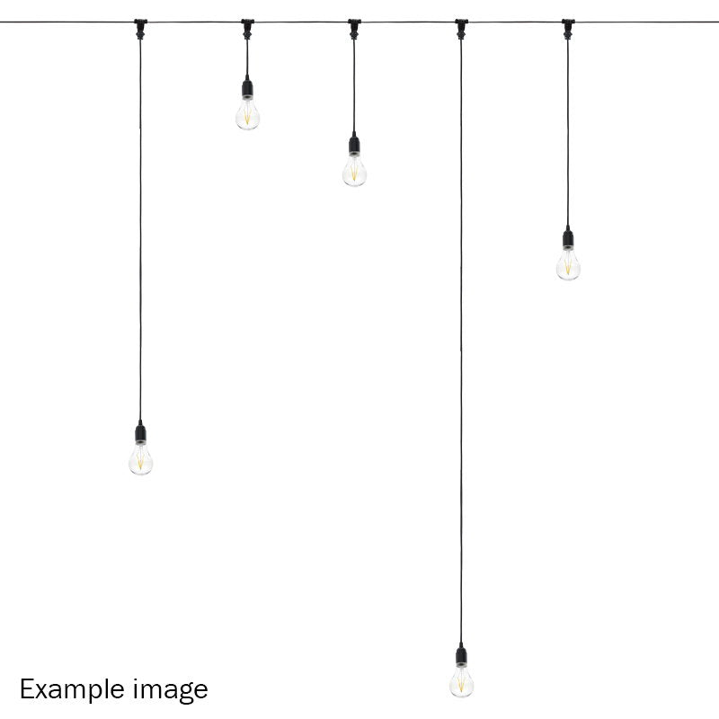 Elumen8 1.0m BC Festoon Pendant - B22 Lamp Holder - Back Panel and Connections