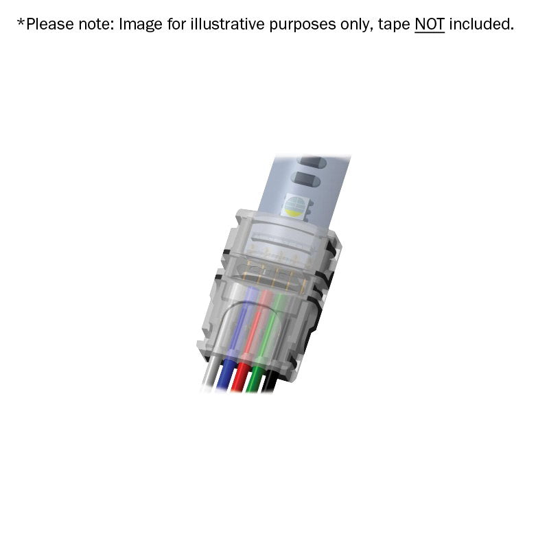 LEDJ Connectors - 5 Wire to LED Strip (Pack of 10) - Alternate View 1