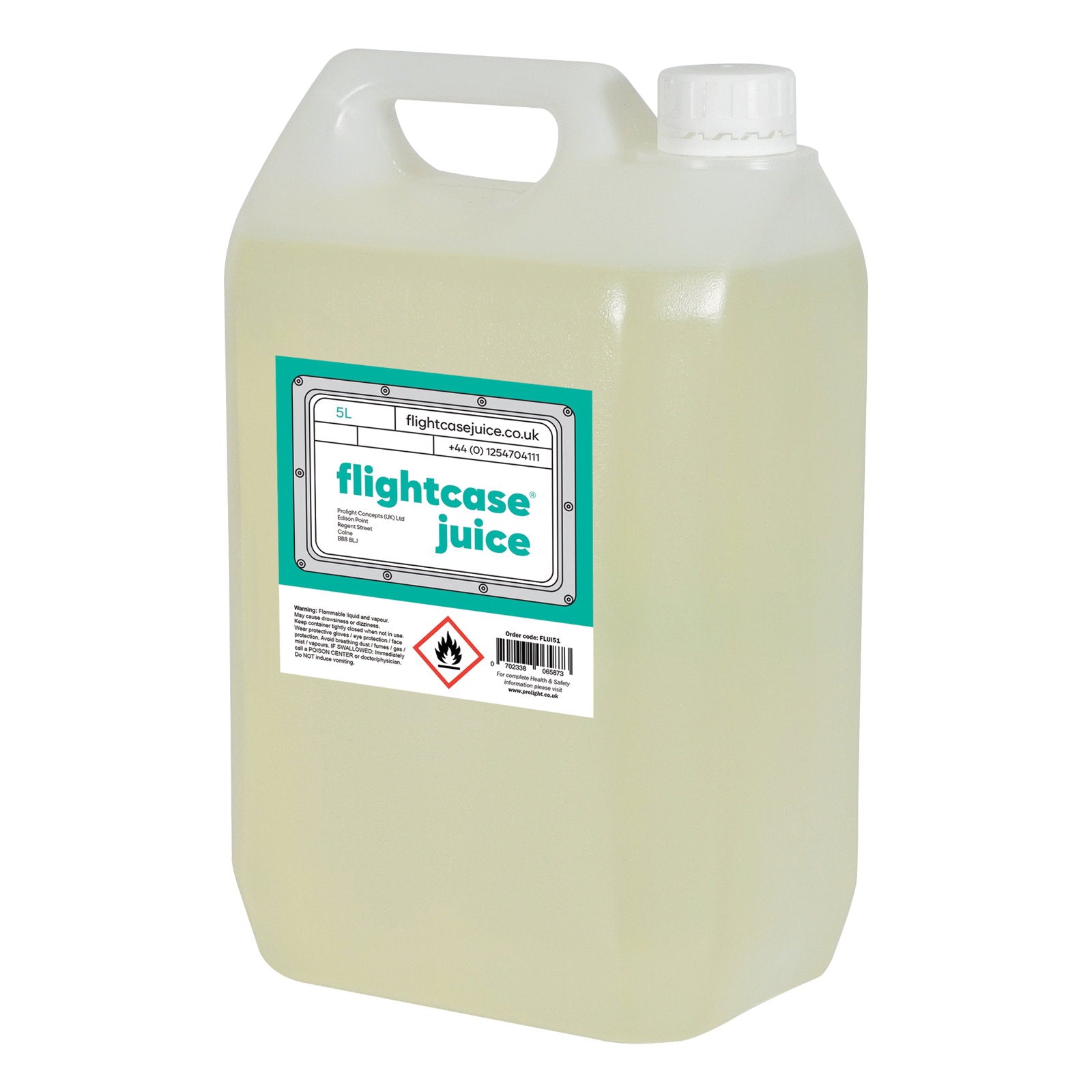 Flightcase Juice Label Cleaning Solution 5 Litres - Alternate View 1