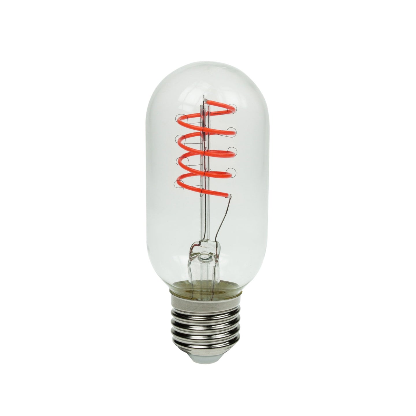 Prolite 4W LED T45 Funky Spiral Filament Lamp ES Magenta - Main View