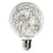 Prolite 1.7W LED G95 ES Poly Star Polycarbonate Lamp Magenta - Alternate View 1