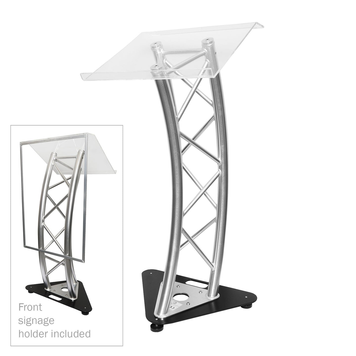Global Truss Truss Lectern - Back Panel and Connections