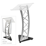 Global Truss Truss Lectern - Back Panel and Connections