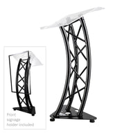 Global Truss Truss Lectern Stage Black - Alternate View 3