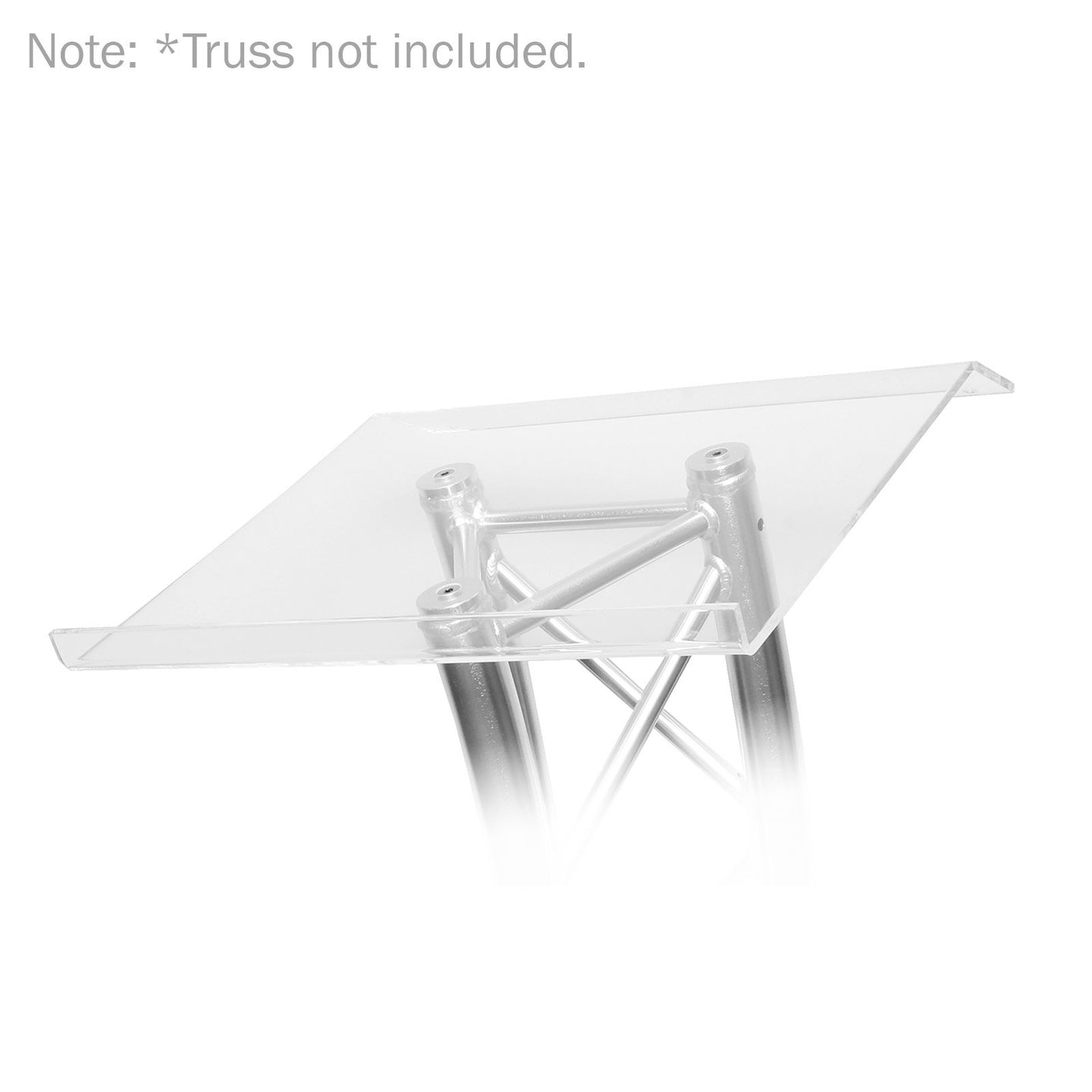 Global Truss Truss Lectern Replacement Acrylic Top - Main View