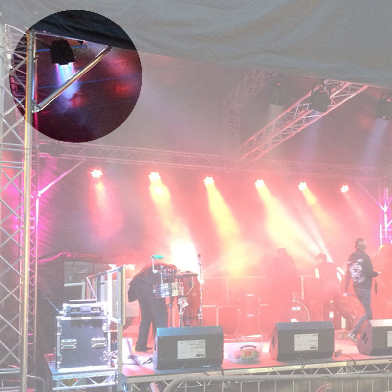 Global Truss 2.0m Corner Brace with Half Coupler (5051) - Main View