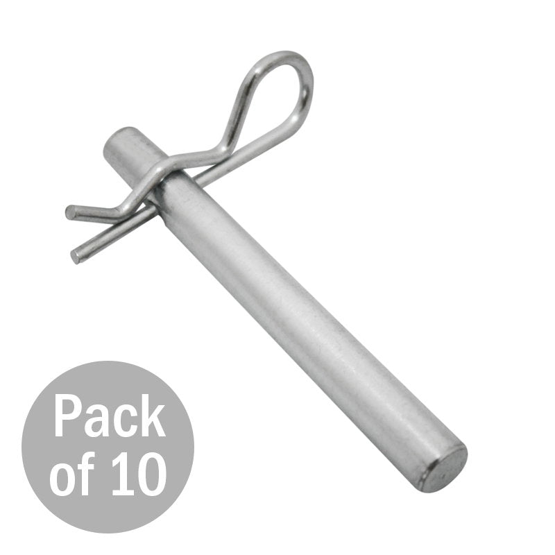 Global Truss F24 Bullet Pin and R Clip - Pack of 10 (5016) - Main View