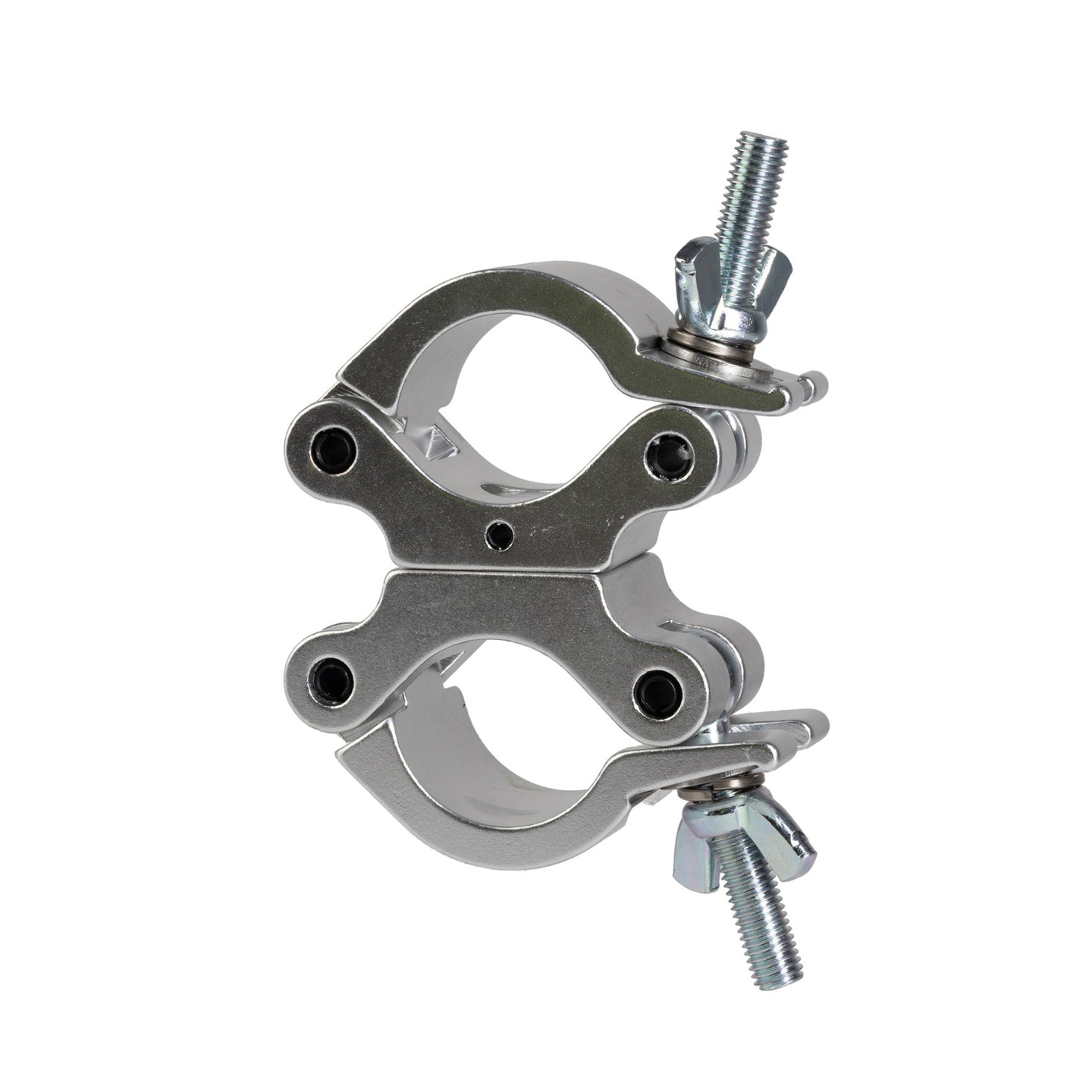 Global Truss Swivel Coupler Silver (8231) - Back Panel and Connections