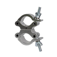 Global Truss Swivel Coupler Silver (8231) - Back Panel and Connections
