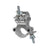 Global Truss Swivel Coupler Silver (8231) - Alternate View 1
