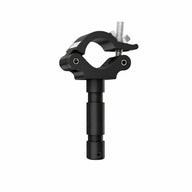 Global Truss 50mm Half Coupler with 28mm Spigot Stage Black (Big Ben) (822-B) - Main View