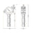 Global Truss 50mm Half Coupler with 28mm Spigot Stage Black (Big Ben) (822-B) - Alternate View 1